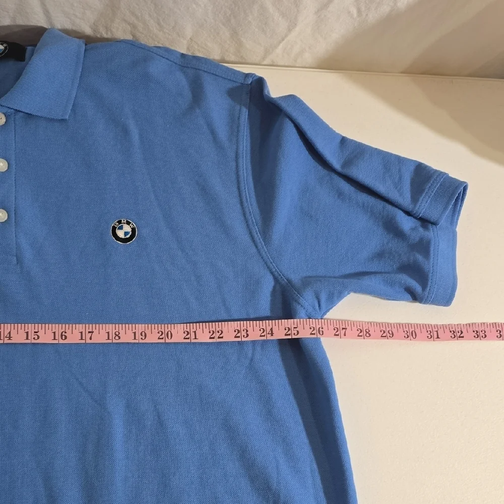BMW Classic Blue Polo Shirt - Picture 6 of 9